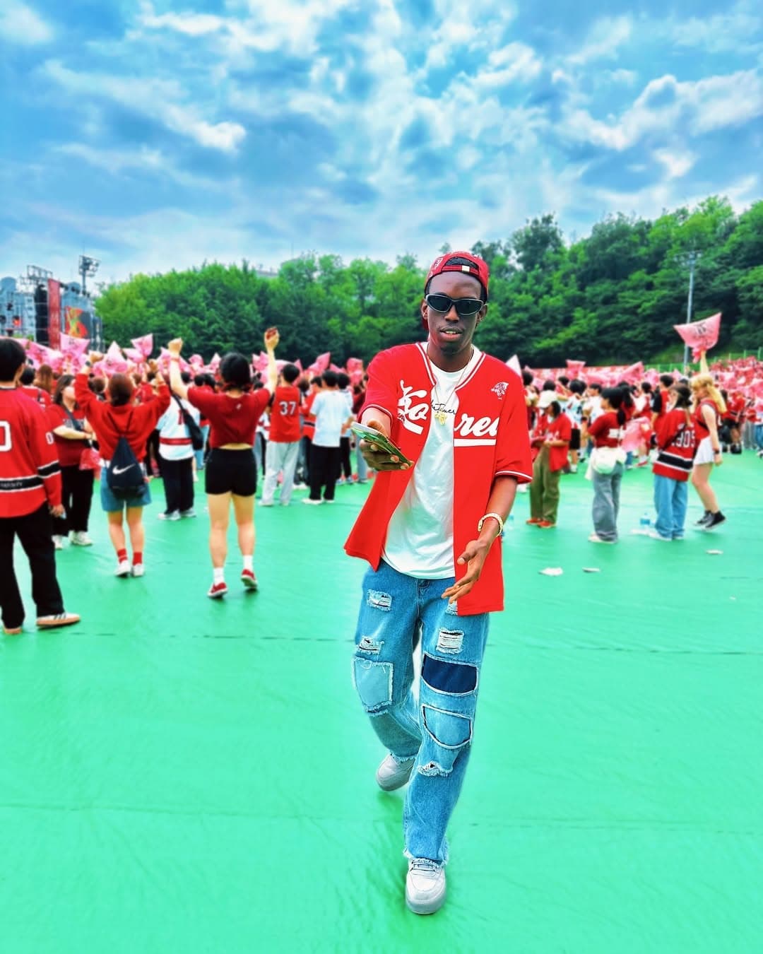 Korea University Ipselenti festival — campus life and cheerleading.